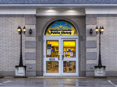 Wainfleet Township Public Library Entrance